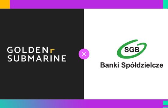 Spółdzielcza Grupa Bankowa klientem GoldenSubmarine