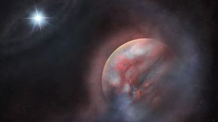 Pierwsza planeta drugiej generacji. Powstała, gdy jej gwiazda umarła