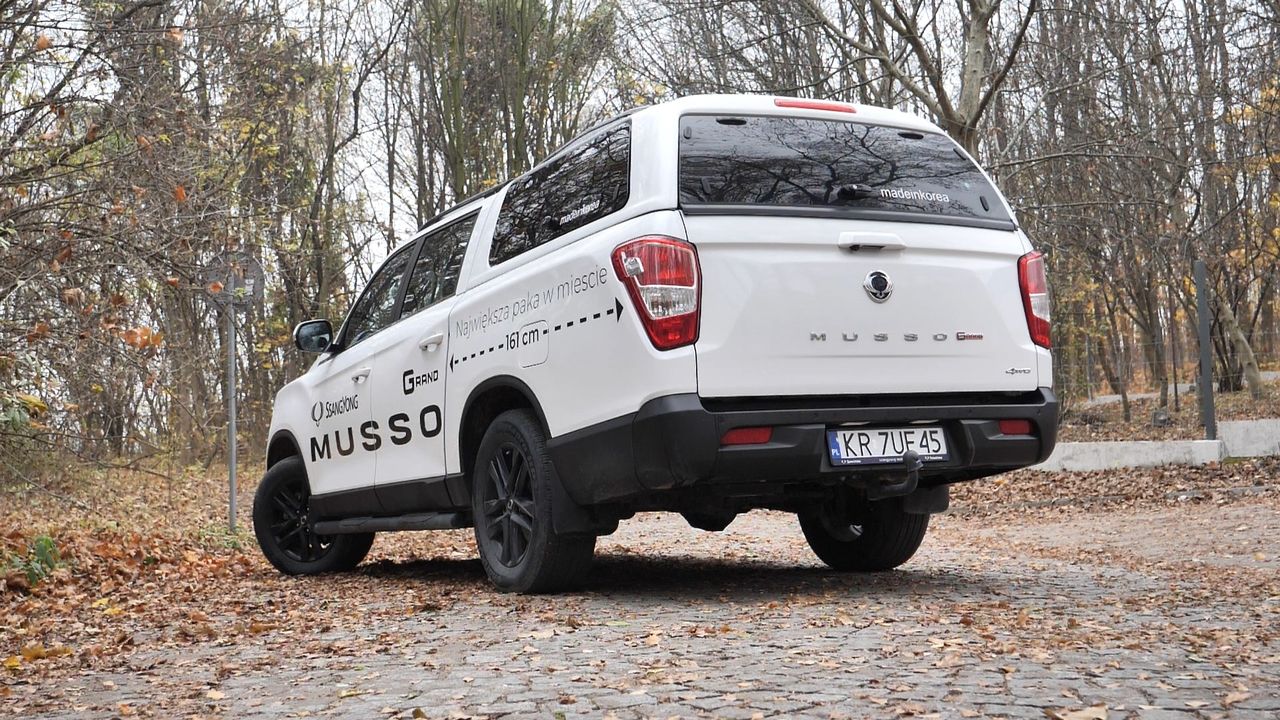 Test: Ssang Yong Musso Grand – najważniejsze parametry i pomiary