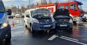 Lublin: Zderzenie Hondy i Renaulta na rondzie im. Romana Dmowskiego