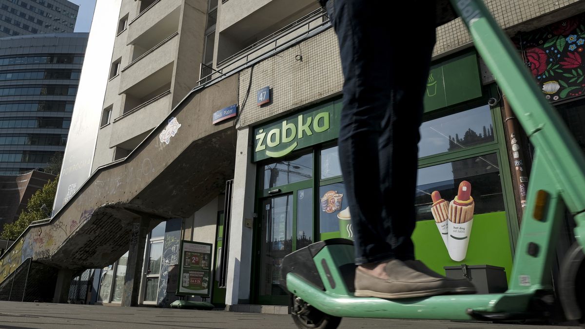 A Zabka convenience store in central Warsaw, Poland, on Tuesday, Sept. 24, 2024. CVC Capital Partners Plc is planning an initial public offering in Zabka Group in what could be Poland's biggest first-time share sale in at least three years. Photographer: Damian Lemanski/Bloomberg via Getty Images