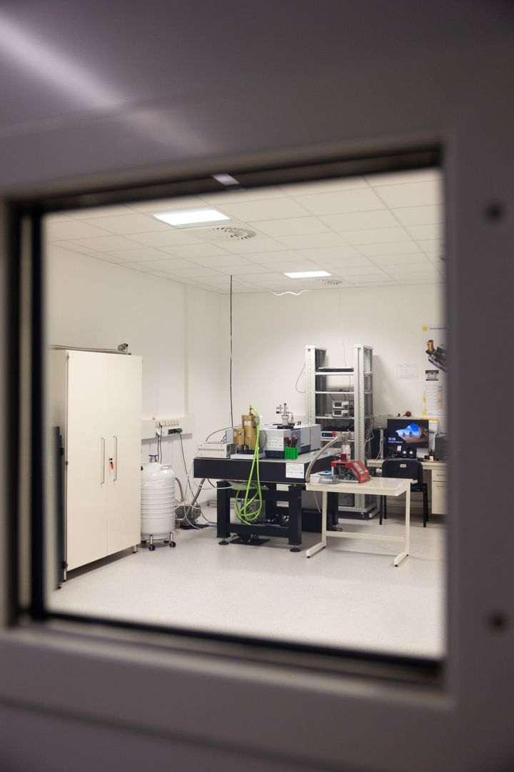 Jedno z pomieszczeń laboratorium CENTERA (fot. Nel Gwiazdowska)