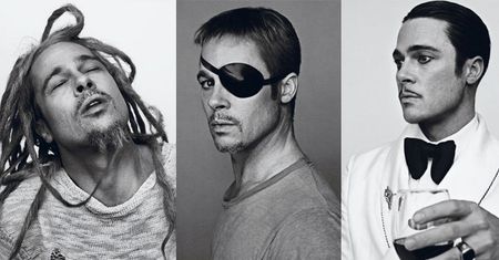 Brad Pitt z DREDAMI i OPASKĄ NA OKO! (SEKSOWNY?)