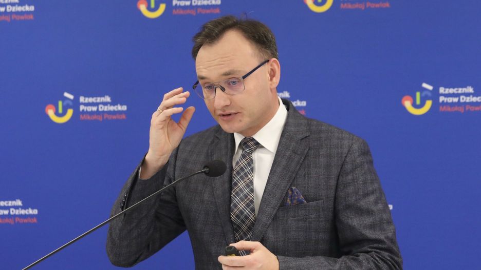 Rzecznik Praw Dziecka Mikołaj Pawlak