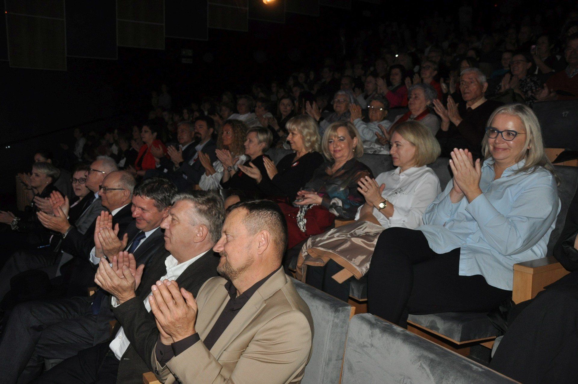 Widownia była oczarowana.