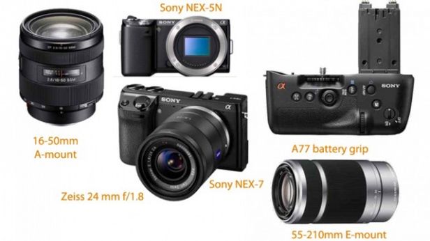 Więcej przecieków z Sony... Zobaczcie Sony NEX-7, NEX-5N, A77 1