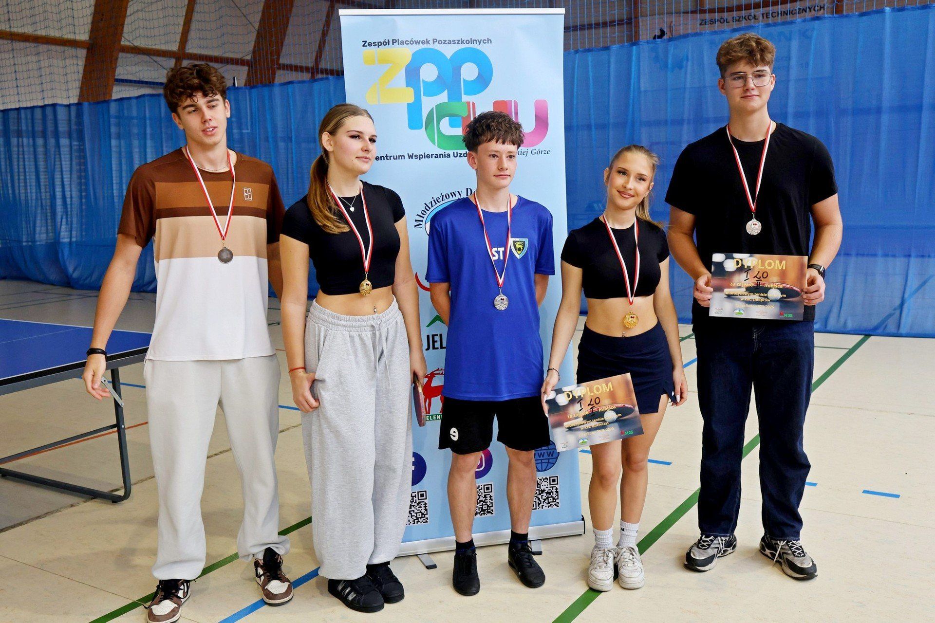 28.10.2025 Licealiada w tenisie stołowym. Oto szkolni mistrzowie Jeleniej Góry
