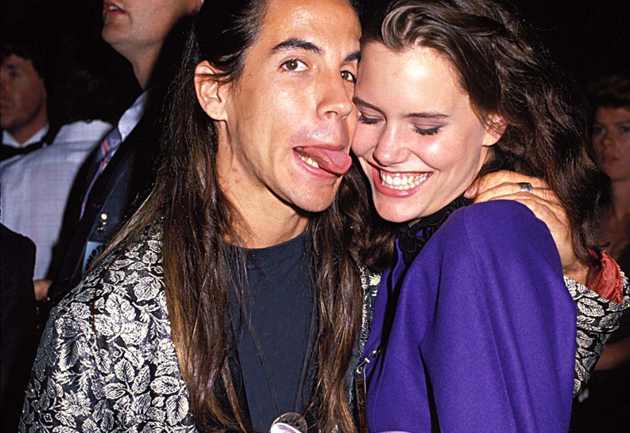 Anthony Kiedis i Ione Skye