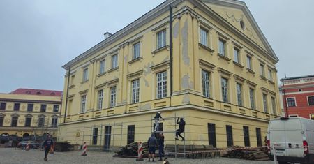 Co się dzieje wokół Trybunału Koronnego na Starym Mieście? Lublin ponownie wystąpi w dużej produkcji | ZDJĘCIA