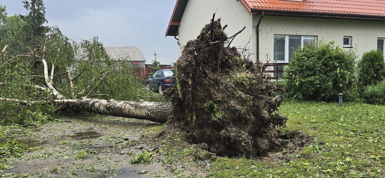 Dramatyczna nawałnica zabrała dach nad głową wielu rodzinom z Gminy Drobin!