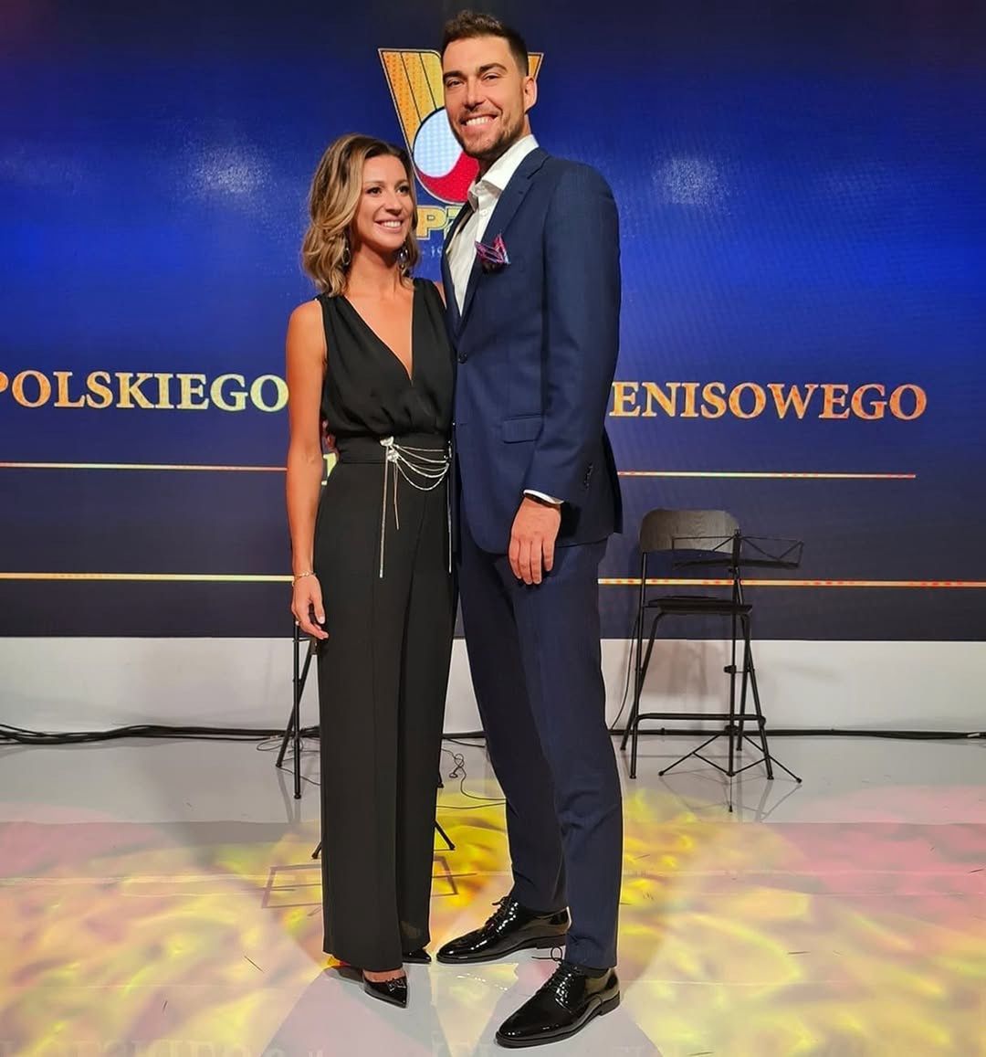 Jerzy Janowicz i Marta Domachowska 