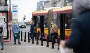 Рух громадського транспорту у Варшаві під час зимових канікул