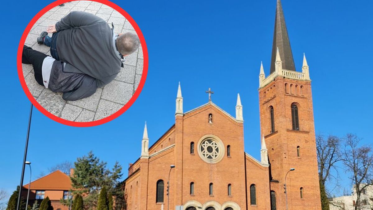 Chaos podczas nabożeństwa w Gliwicach. Wierni obezwładnili agres