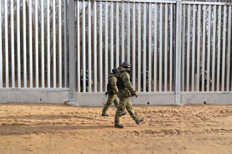 Mur na granicy z Białorusią praktycznie gotowy