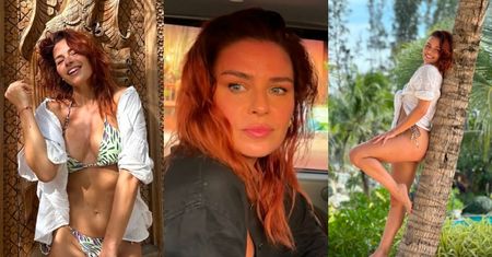 Natasza Urbańska eksponuje wyćwiczoną sylwetkę w bikini, a fanka dopytuje: "Wow, jak pani to robi, że wygląda tak MŁODO?" (FOTO)