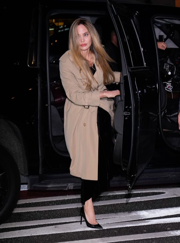Celebrity Sightings In New York City - November 11, 2024
NEW YORK, NY - NOVEMBER 11: Angelina Jolie is seen on November 11, 2024 in New York City.  (Photo by XNY/Star Max/GC Images)
XNY/Star Max