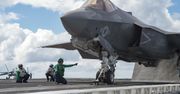 Amerykanie stracili F-35C. Lightning II w wersji pokładowej runął na pole bawełny