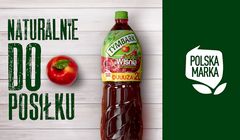 Tymbark promowany jako "naturalny do posiłku"