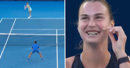 Sabalenka wywołała salwy śmiechu. "Twój chłopak nie będzie zadowolony"
