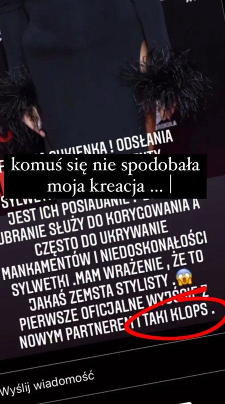 Anna Mucha odpowiada na komentarz Rafała Grabiasa