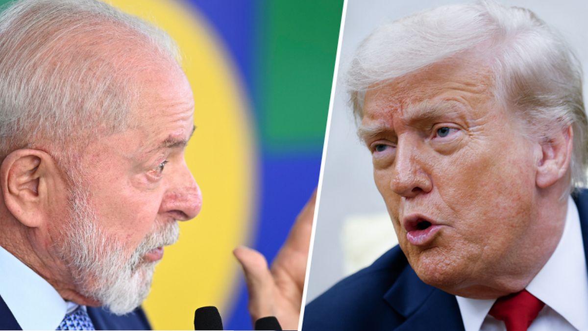 Prezydent Lula da Silva i Donald Trump