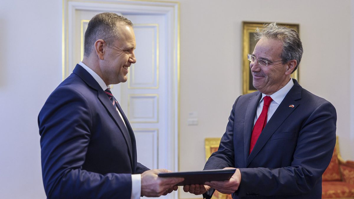 Ambasador Niemiec w Polsce podczas spotkania z Karolem Nawrockim