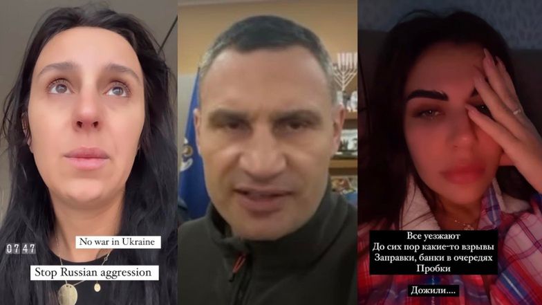 Ukraińskie gwiazdy relacjonują rosyjską inwazję