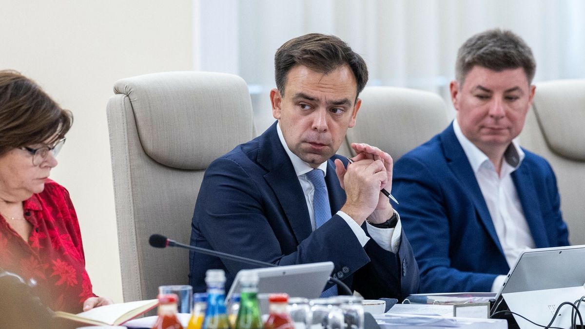 Minister finansów Andrzej Domański