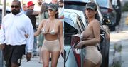 Bianca Censori przemierza ulice Los Angeles w MIKROSKOPIJNYM staniku. Było jej aż tak gorąco? (ZDJĘCIA)