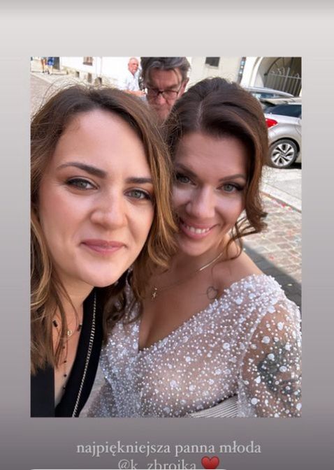 Katarzyna Zbrojewicz z Karoliną Wierzbicką