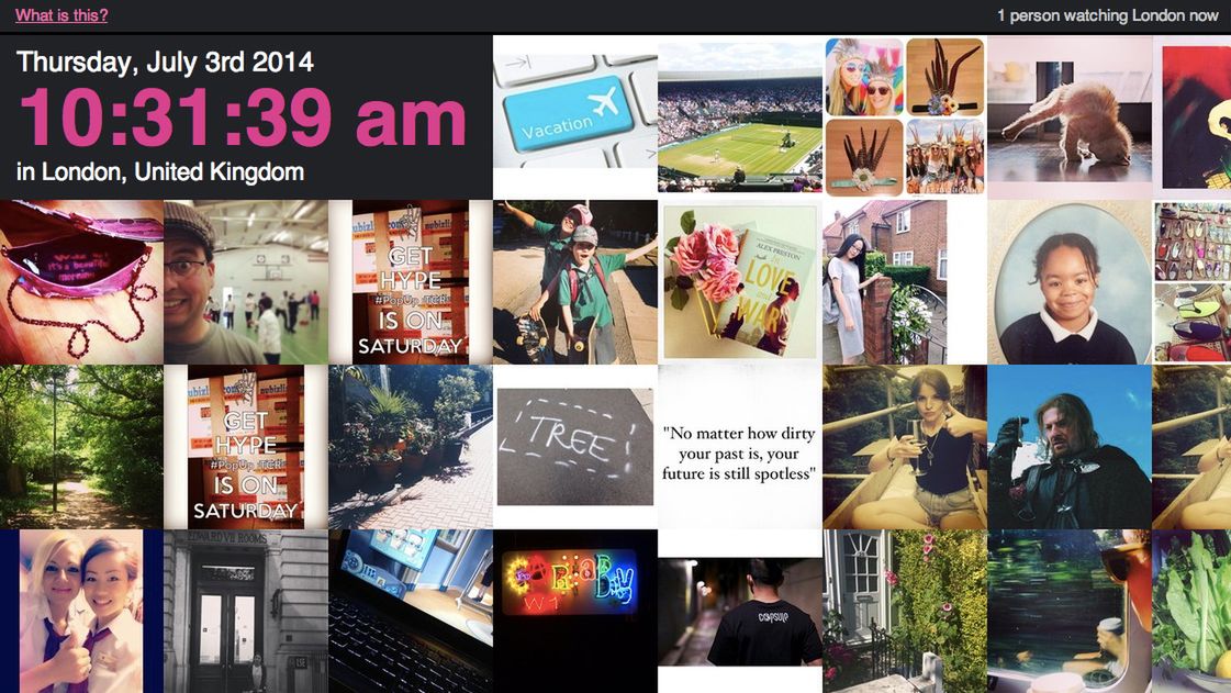 This is now! Zobacz co akurat dzieje się na Instagramie w stolicach świata 1