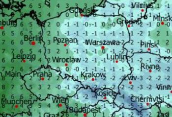Zimny weekend w całym kraju. W nocy przymrozki