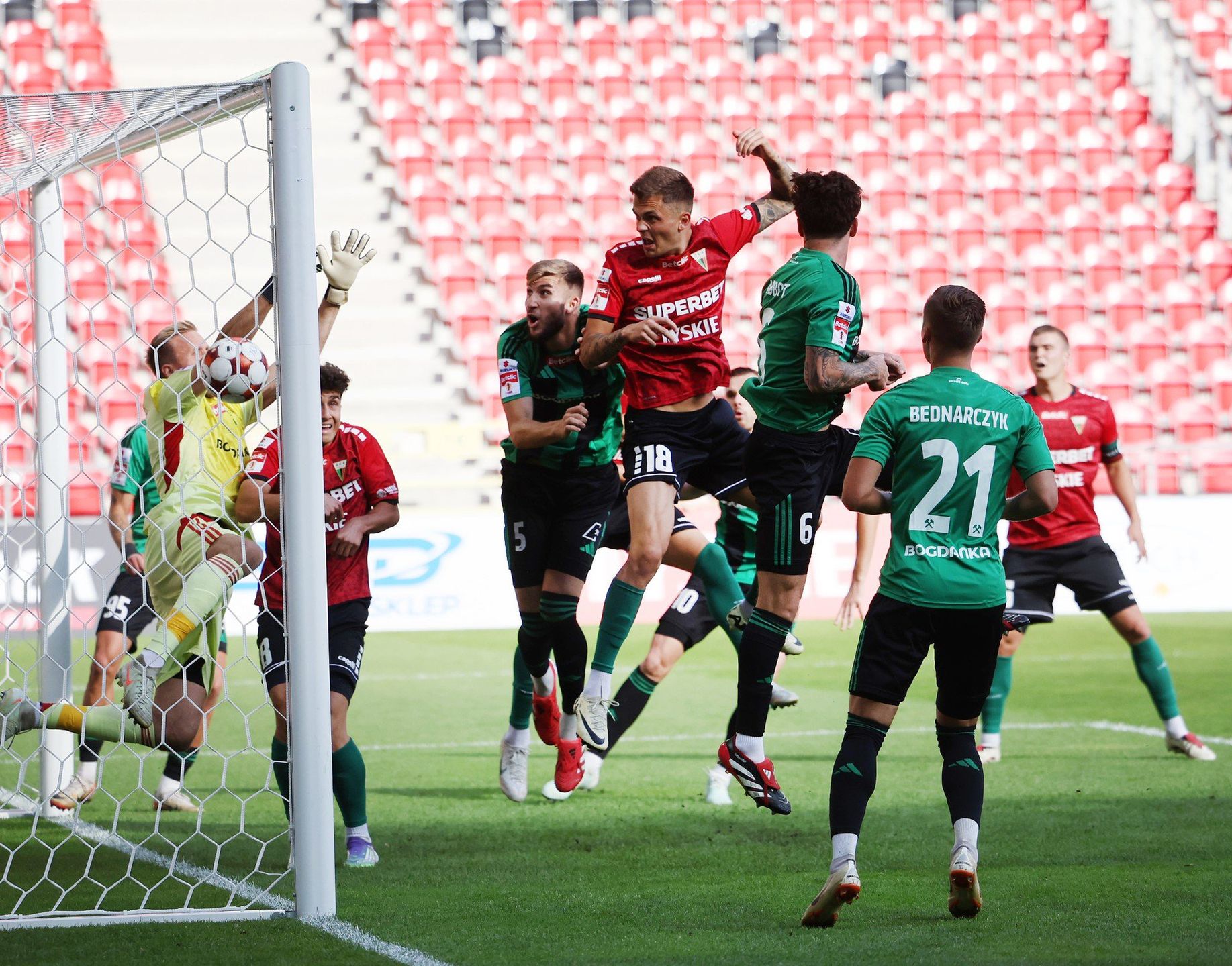 17.08.2025 GKS TYCHY - GORNIK LECZNA FOT. KARINA TROJOK DZIENNIK ZACHODNI POLSKA PRESS