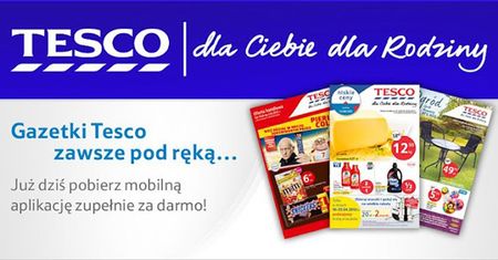 Gazetki Tesco na smartfonie