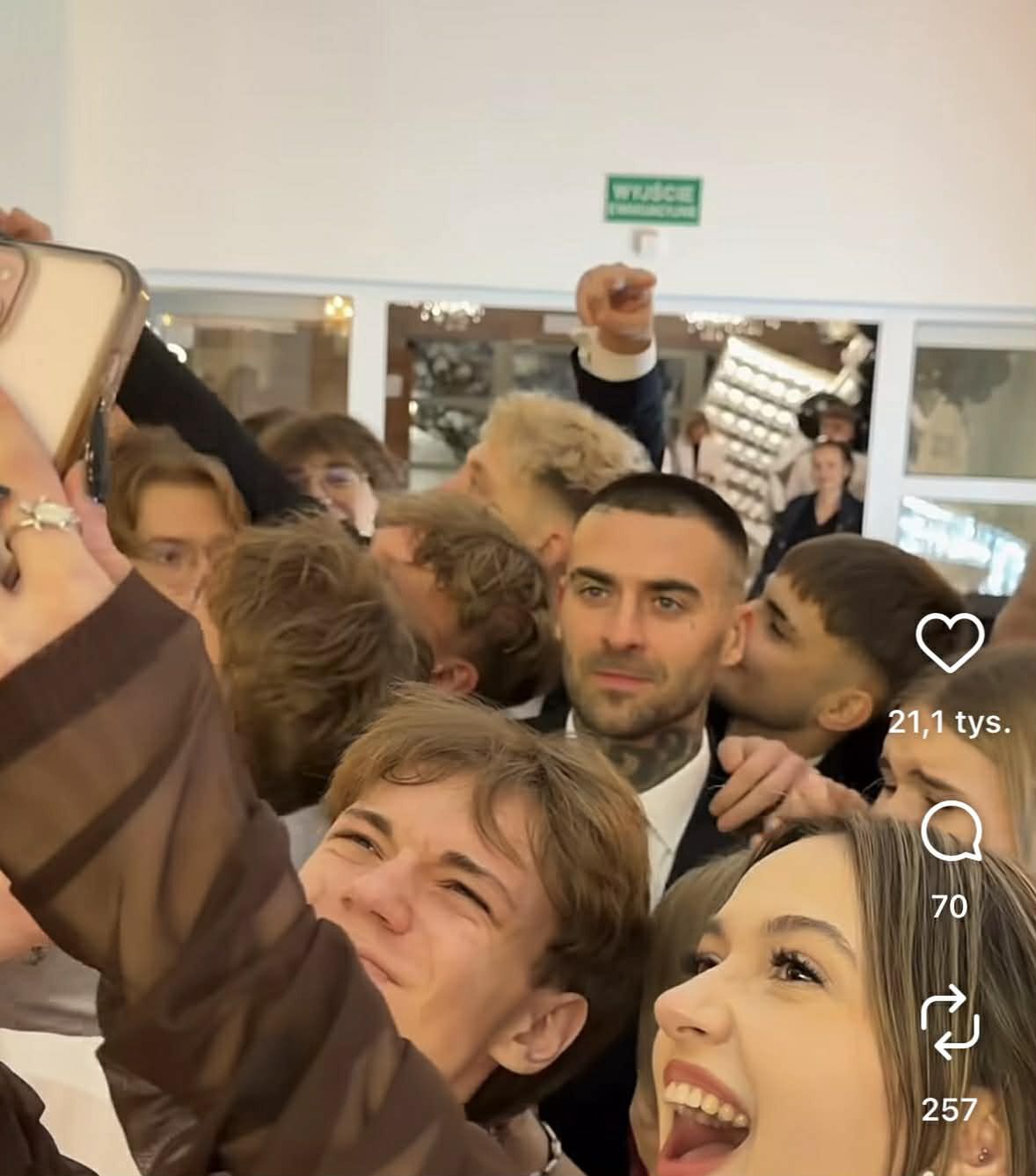 Quebonafide na studniówce w Suwałkach