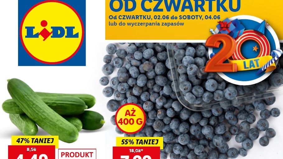 Lidl gazetka od czwartku 2 czerwca [2.06]