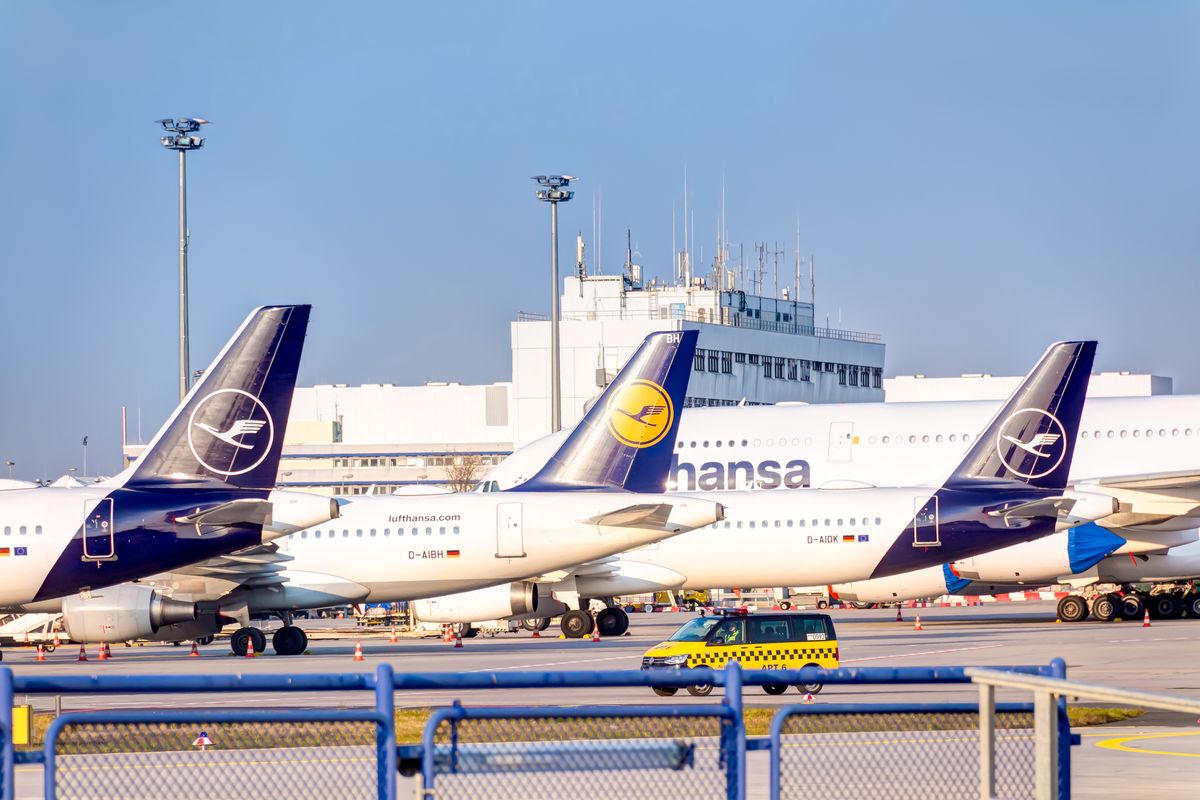Samoloty linii lotniczej Lufthansa (fot. ilustracyjna)