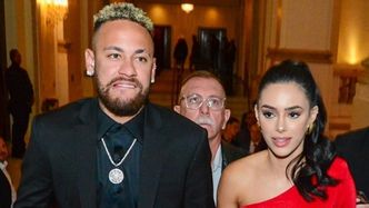 Neymar bryluje na rozdaniu nagród z ciężarną ukochaną u boku. Niedawno przyznał się do zdrady (ZDJĘCIA)