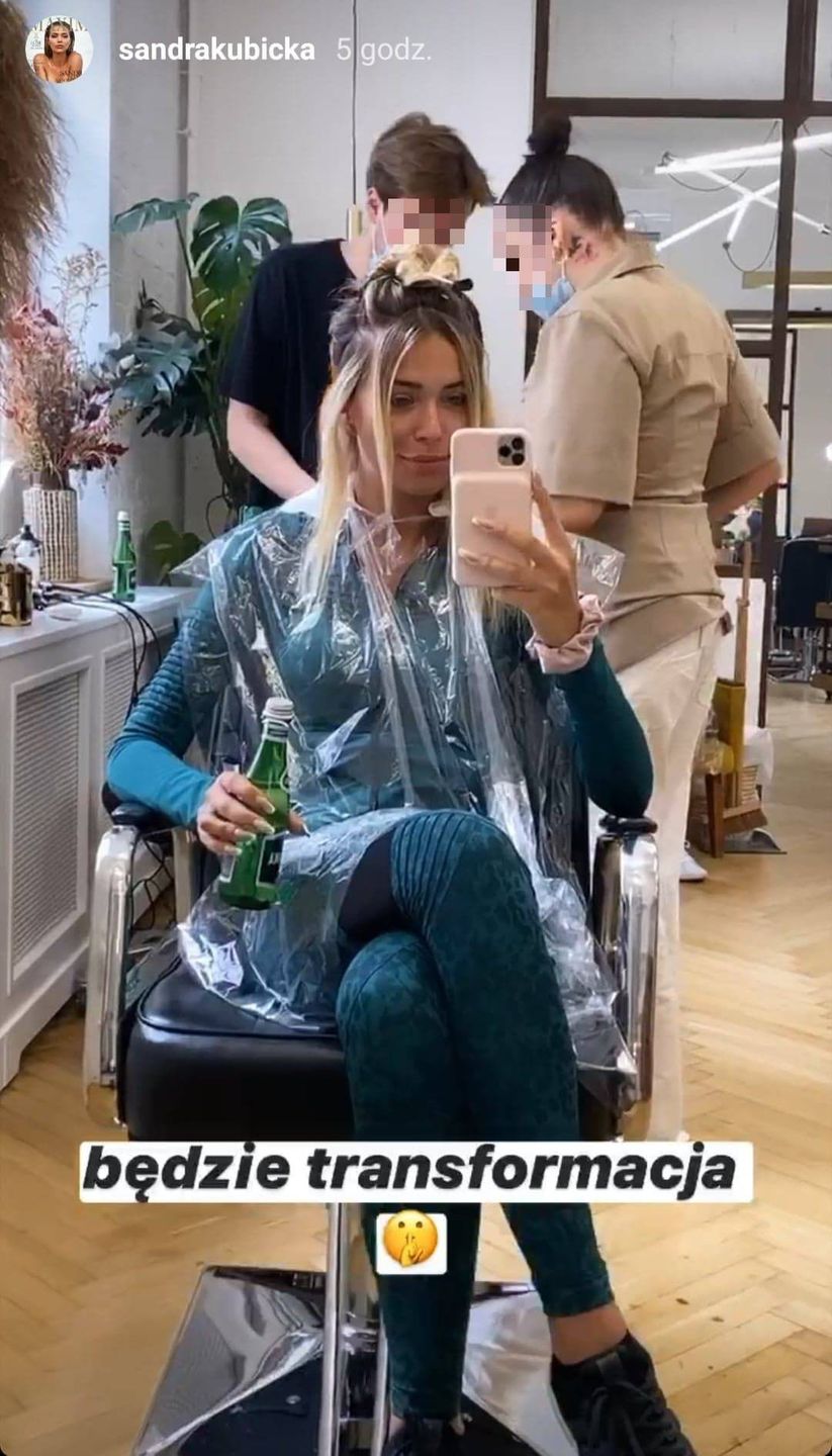 Sandra Kubicka zmieniła kolor włosów