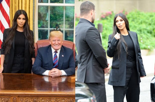 Kim Kardashian spotkała się z Donaldem Trumpem! "Rozmawiali ponad godzinę" (FOTO)