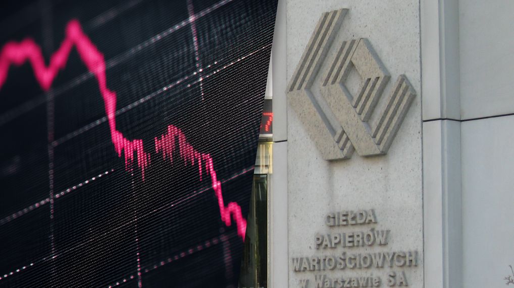 Giełda próbuję odrobić stratę