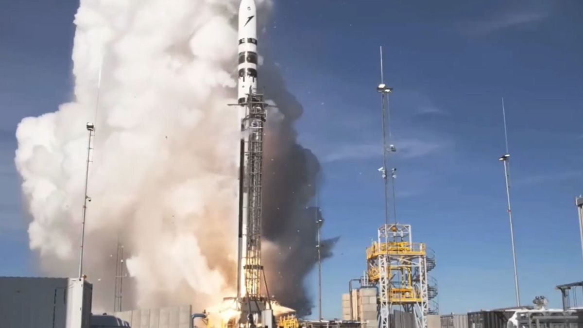 Historyczny start rakiety w Norwegii