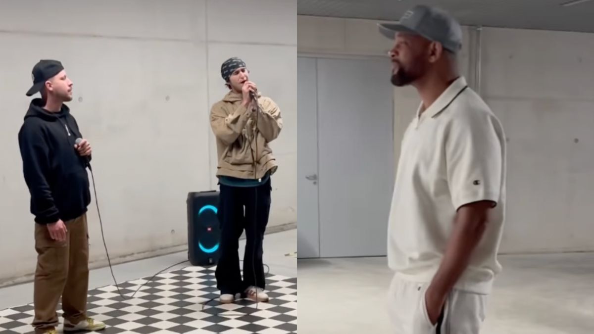 Will Smith wysłuchał koncertu duetu  Alien i Majtis