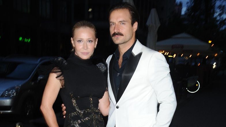 Kasia Warnke i Piotr Stramowski na premierze książki