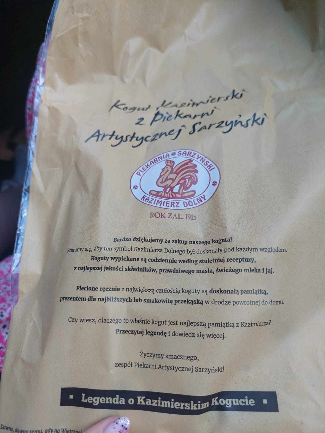 Piekarnia jest dumna ze swoich wypieków - Pyszności
