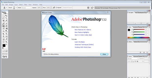 Photoshop CS2 na Windows 7