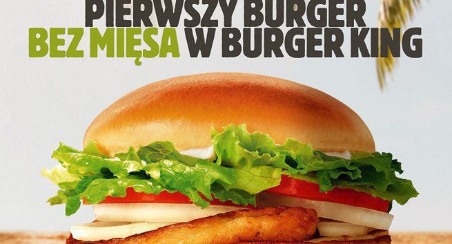 Burger King wprowadza do polskich restauracji burgery bez mięsa