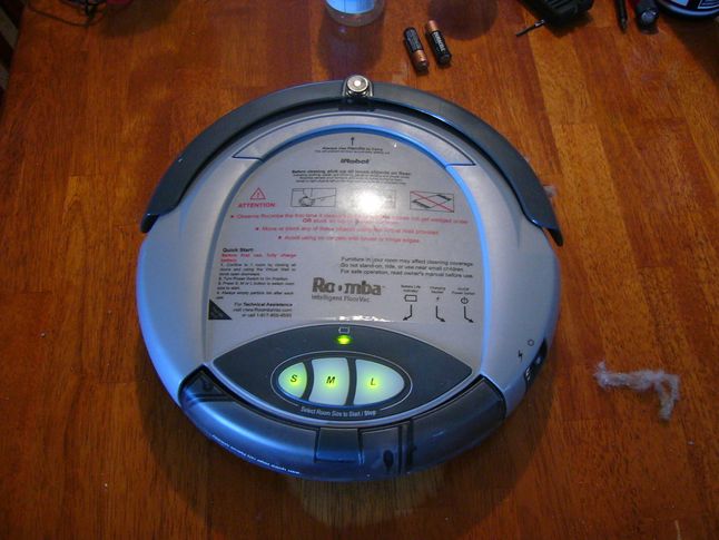 Roomba - pierwsza generacja automatycznego odkurzacza