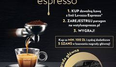 "Wygraj nagrody w stylu espresso" w loterii marki Lavazza