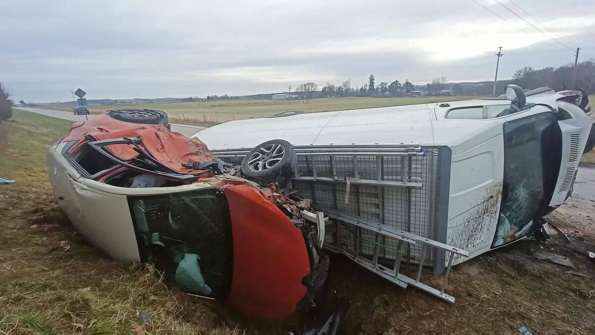 Citroen zderzył się z Renault